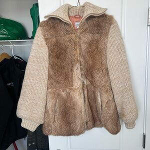 Women's Tan Bomber Jacket